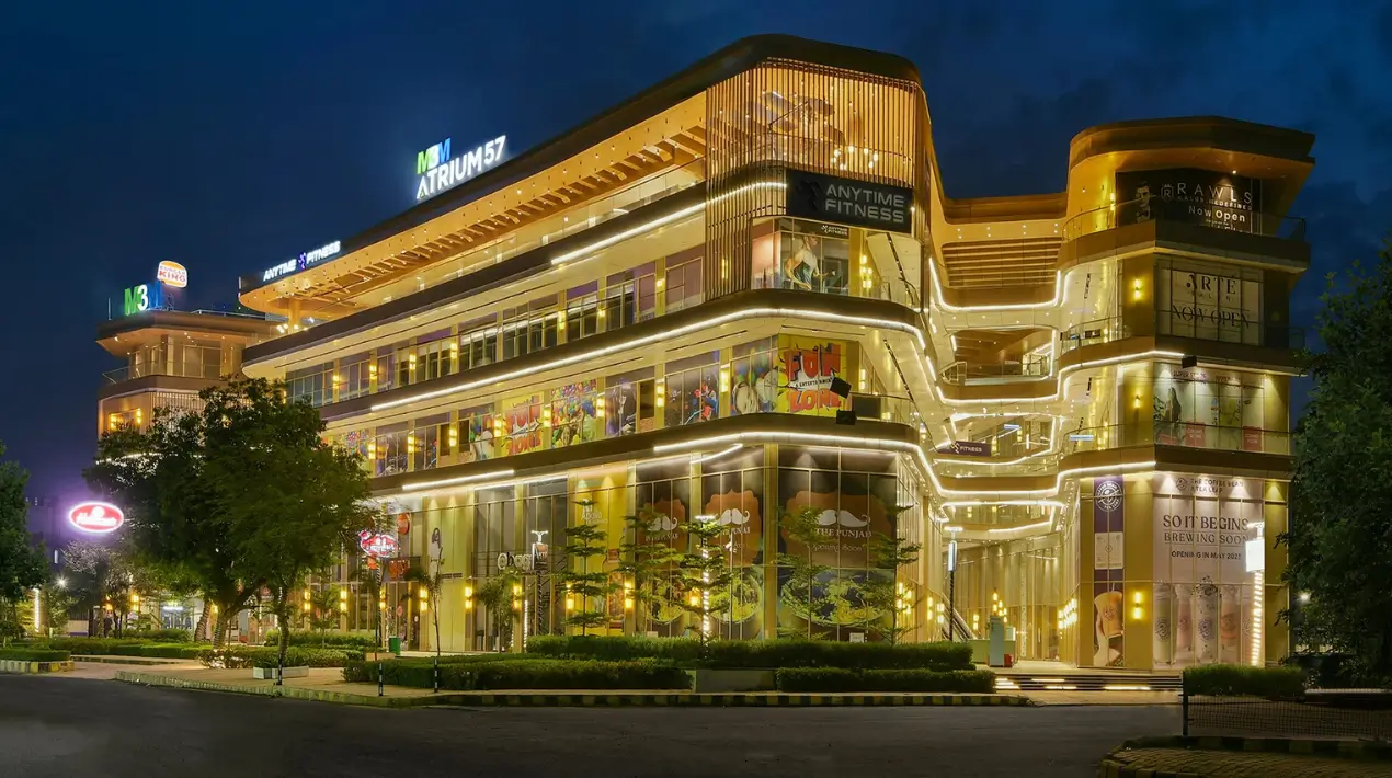 M3M Atrium 57 high-street retail project in Sector 57 Gurugram