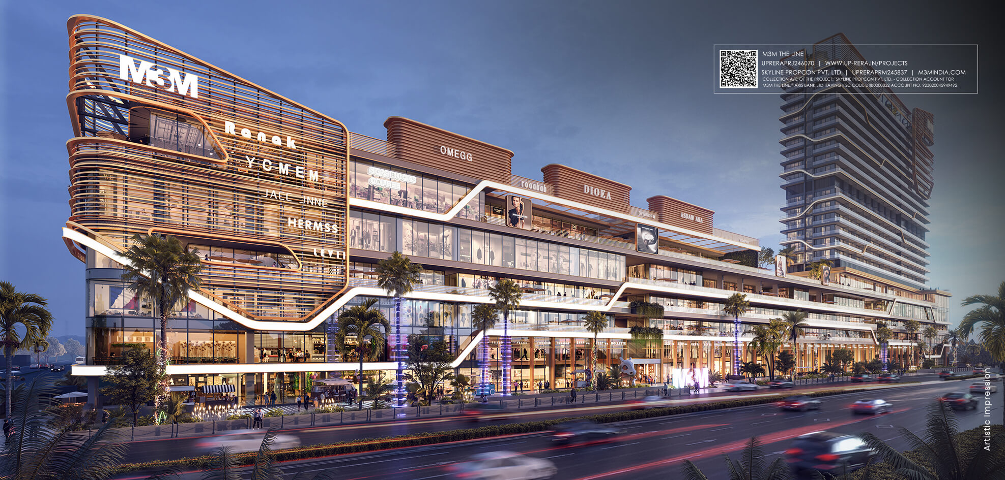 M3M The Line||Sector 72, Noida